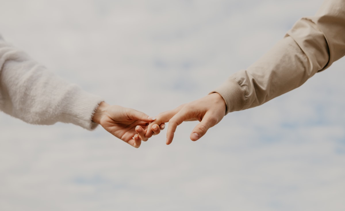 Confident man building meaningful relationships